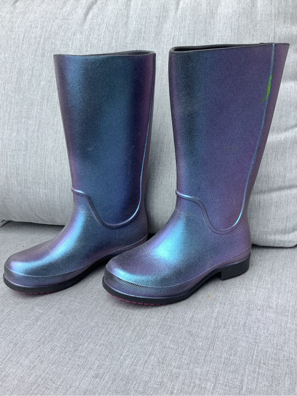 CROCS Iridescent Purple-Blue Kids